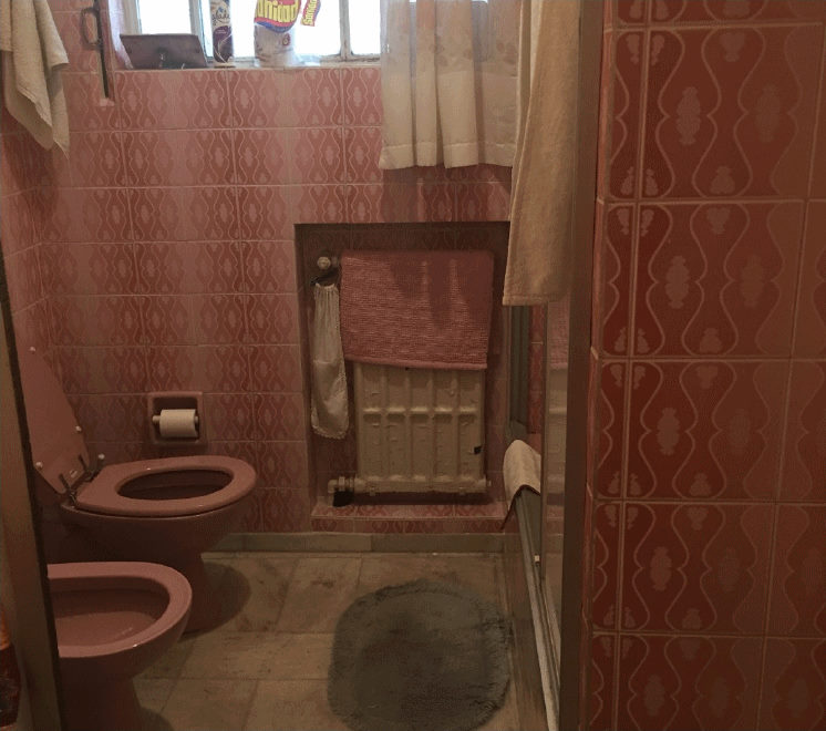 baño sin reformar